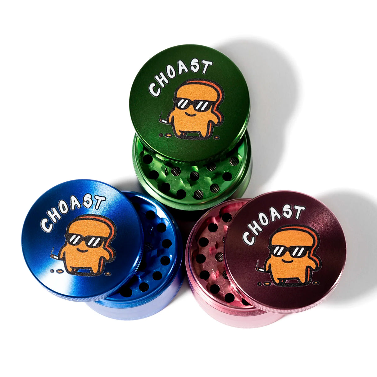 Choast | 4pc Aluminum Grinder 63MM Regular Grinder Choast