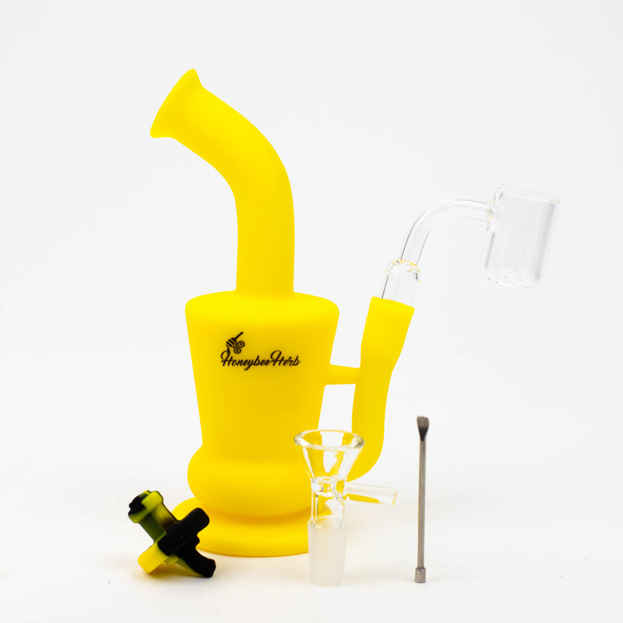 Honey Bee - RIG/BONG TRAVEL KIT Resin · Silicone Rig Honeybee Herb