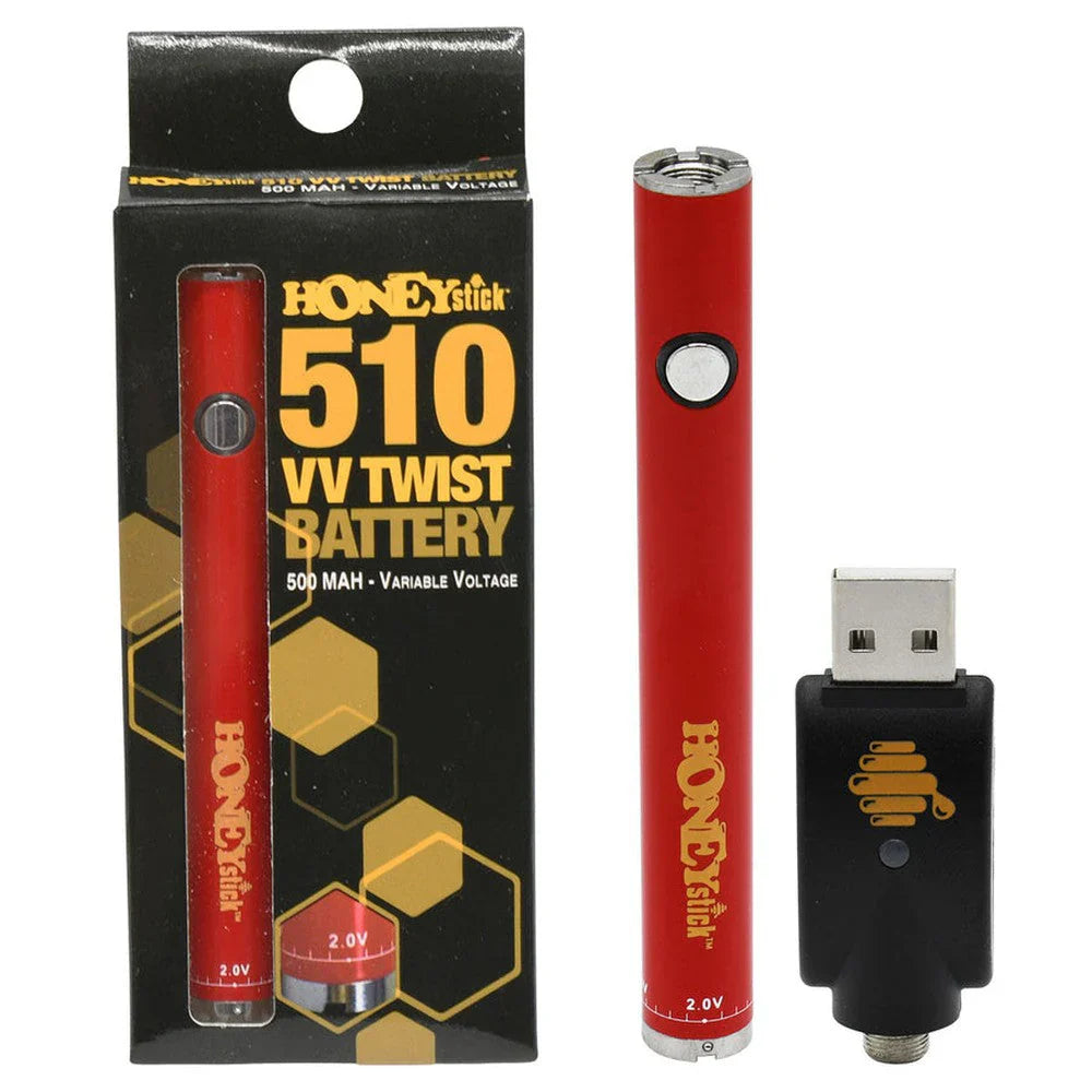 Honey Stick | Variable Voltage 510 twist Battery 510 Battery ONE