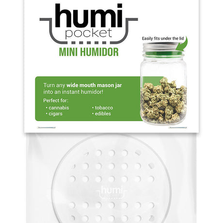 Humi Pocket Mini Humidor Humidor Humi Pocket Mini Humidor clear