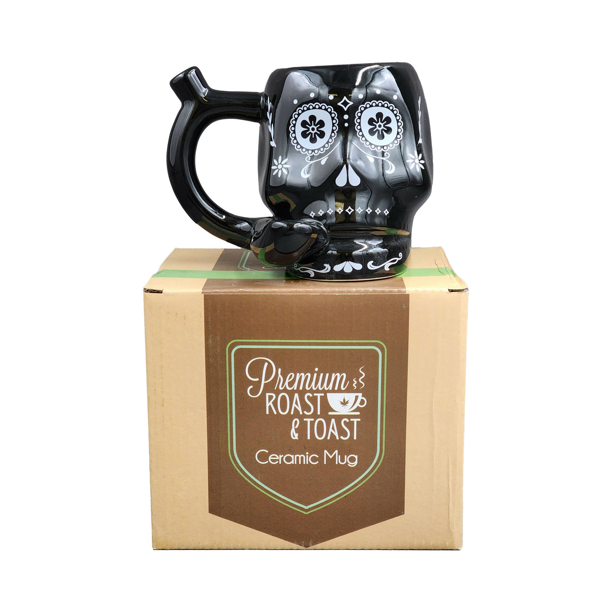 SKULL ROAST & TOAST MUG Mug Pipe Roast and Toast Gifts