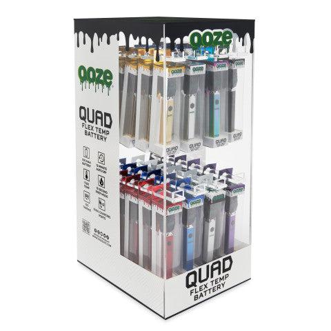 Ooze | Quad 48ct Assorted Battery Display 510 Battery Cannatron
