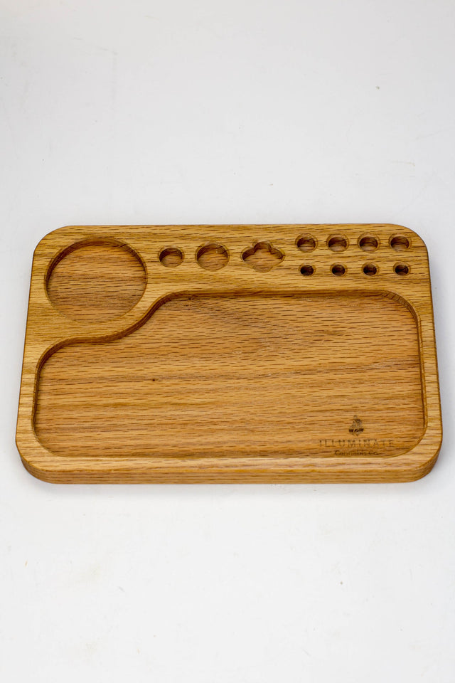 Regular wooden rolling tray MK2 Tray Illuminate Cannabis Co.