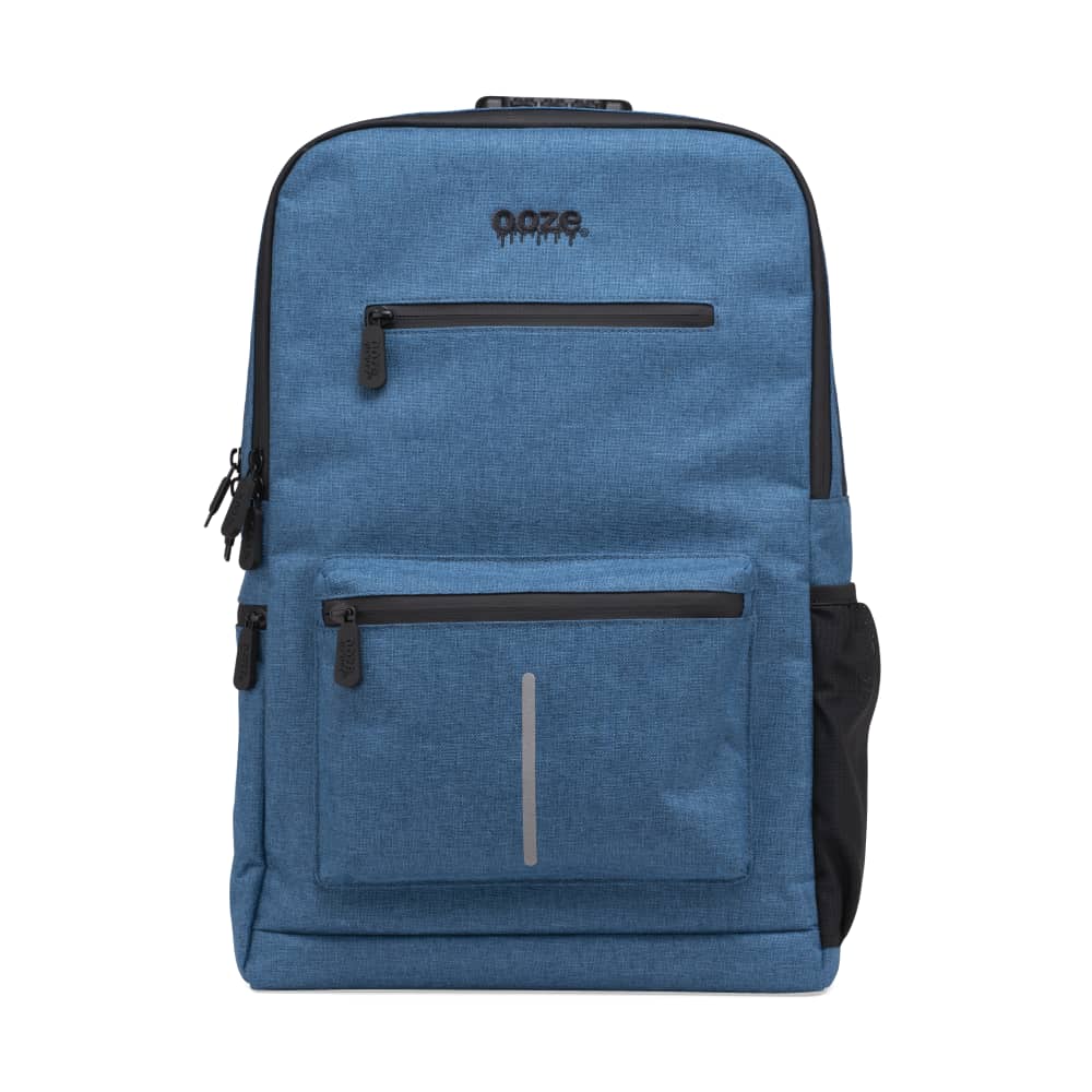 Ooze | Traveler Classic Smell Proof Backpack Bag Cannatron Surf Blue
