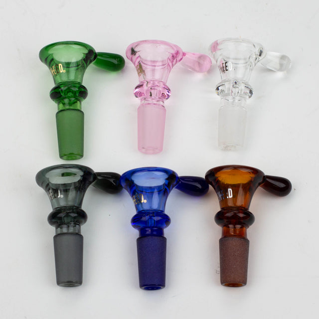 WENEED® Bowl Piece Classic Handle Bowl · Banger · Oil Burner WENEED® Mixed - Pack of 6