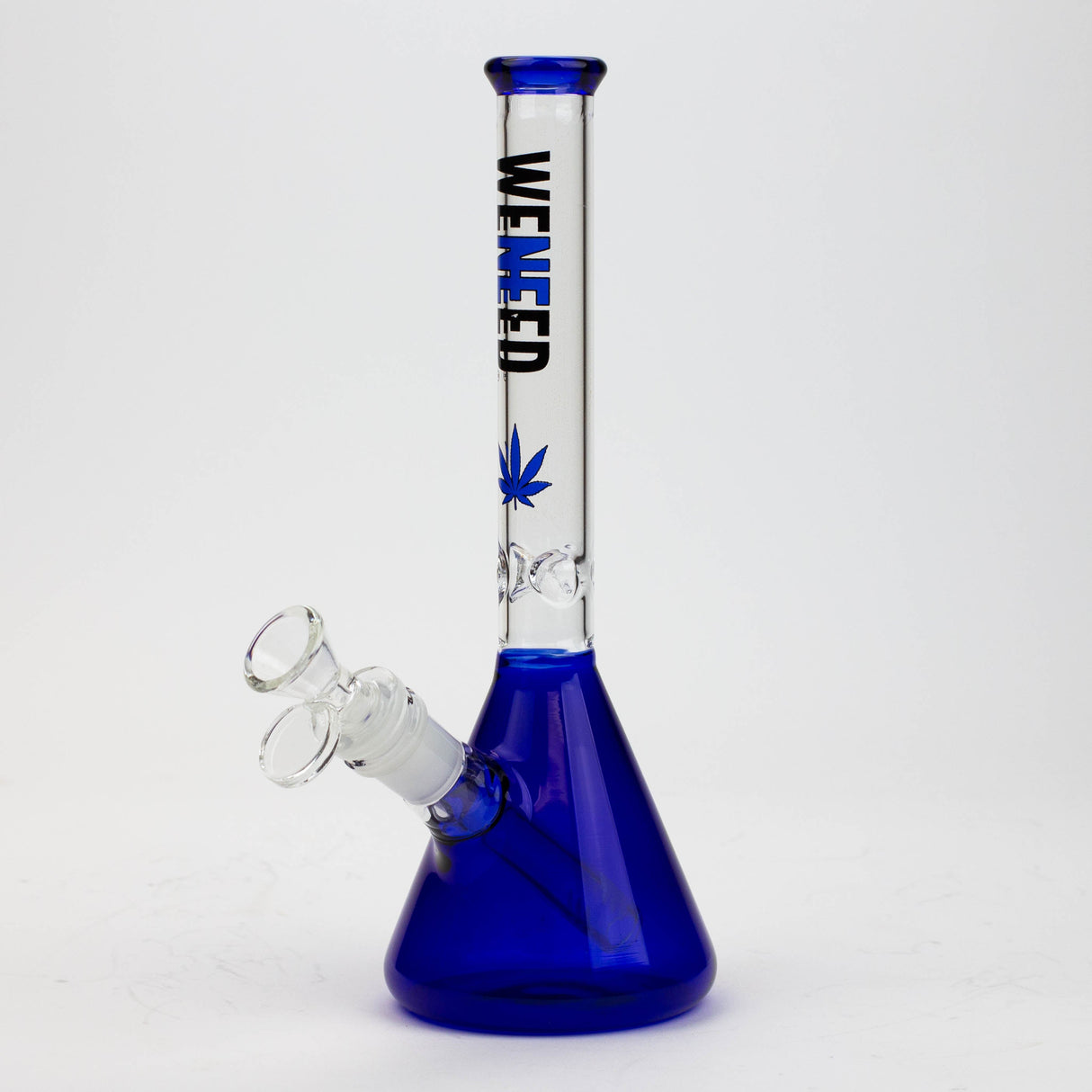 WENEED®-10" WENEED Classic Beaker Glass Bong WENEED® Blue