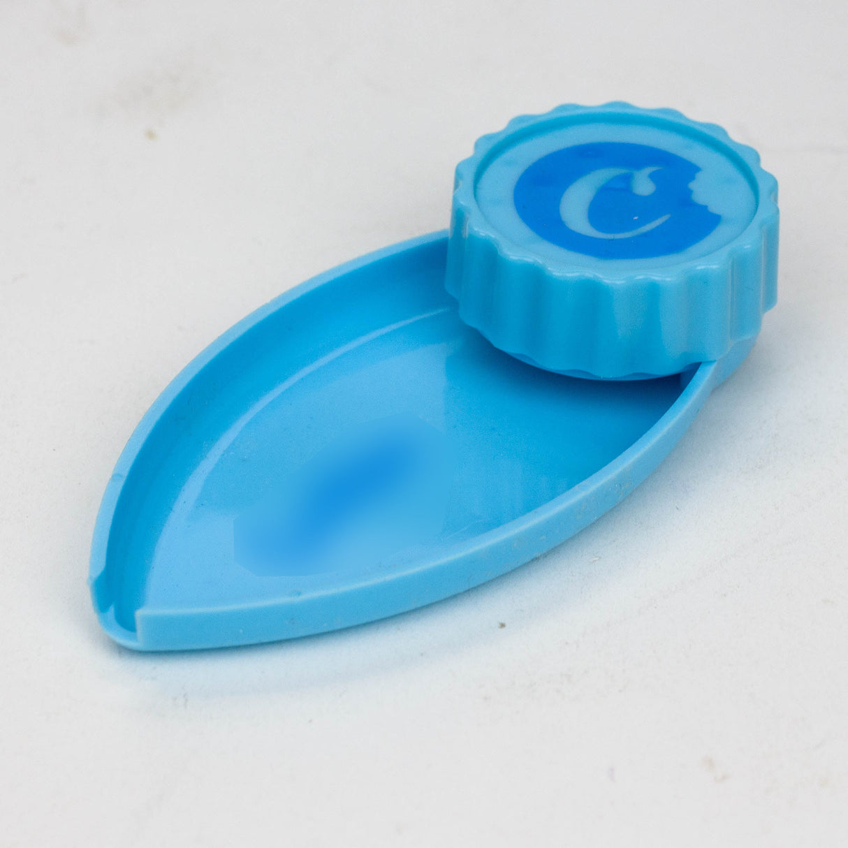 Plastic Grinder with mini leaf shape tray Box of 12 Display Pack BANKA