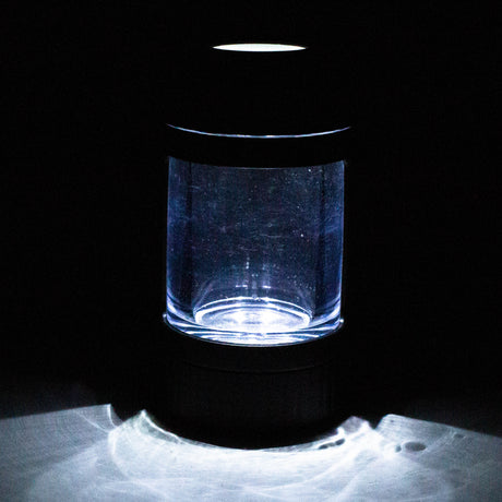 4-in-1 Magnify Led Jar with a grinder and one hitter Jar BANKA