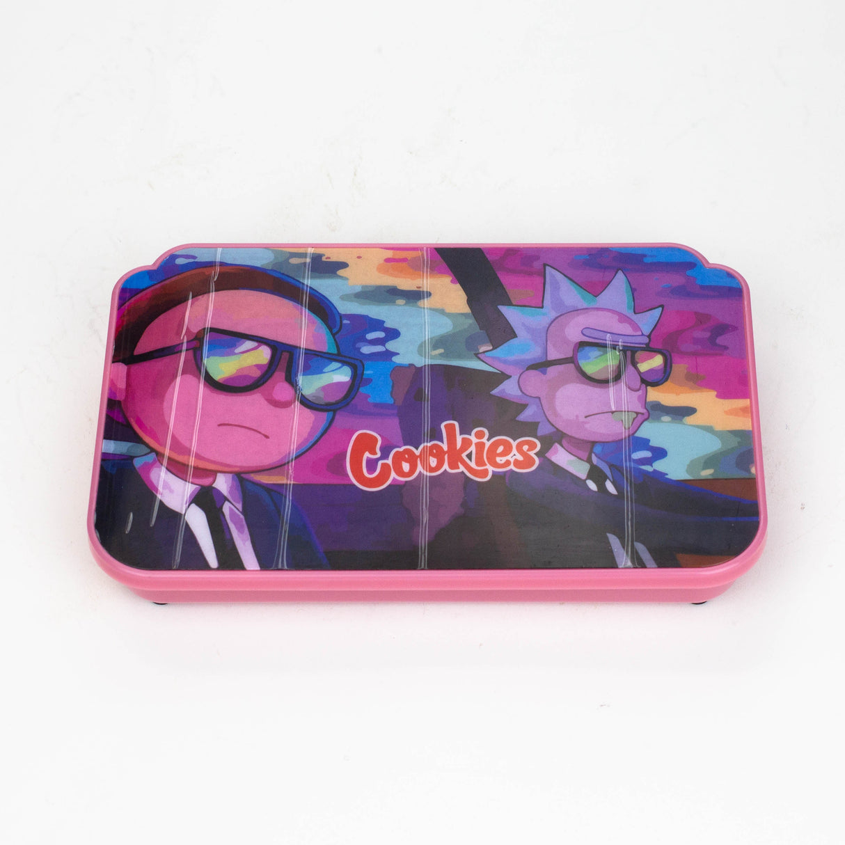 The Cartoon Rechargeable LED Rolling Tray with lid Tray BANKA Cartoon B