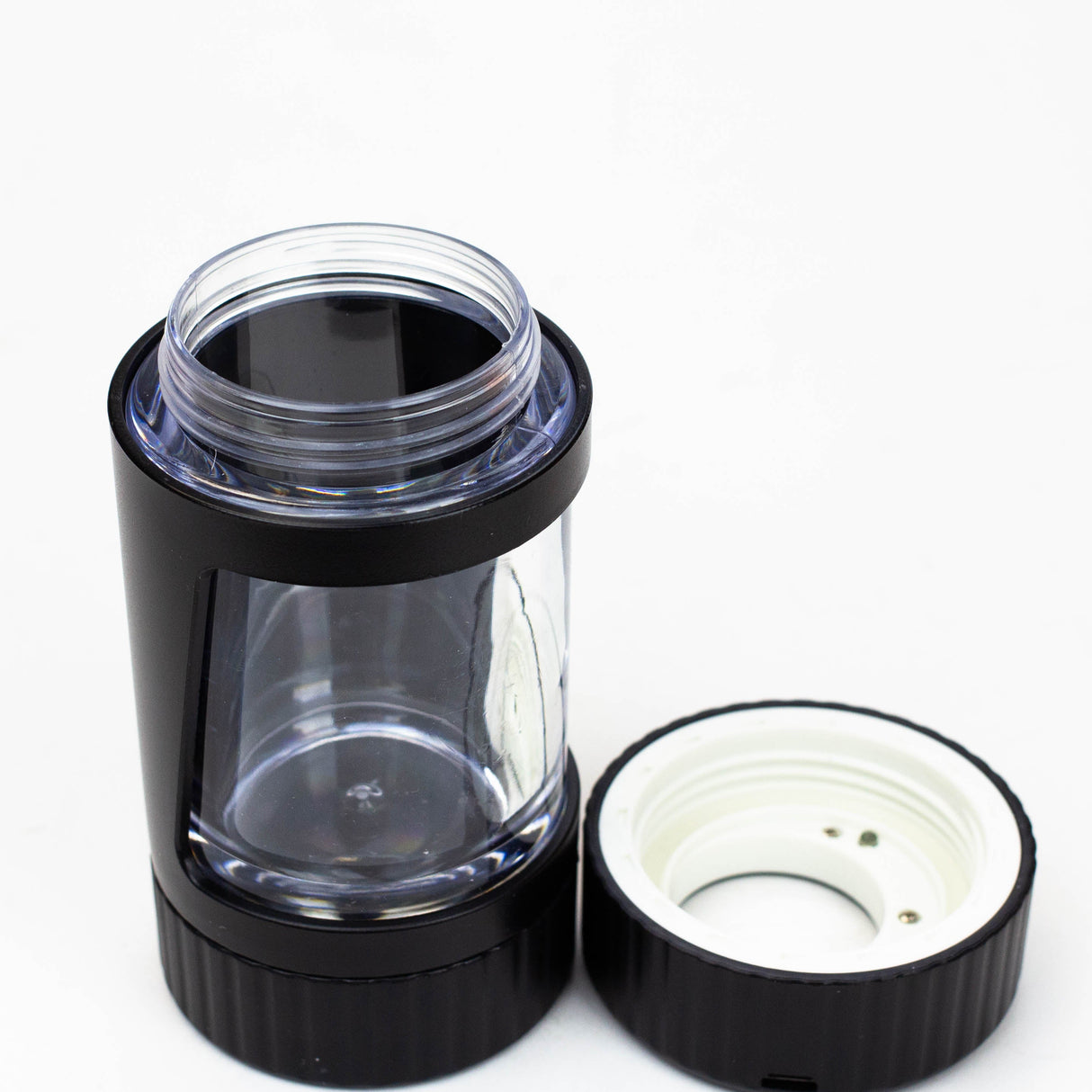 4-in-1 Magnify Led Jar with a grinder and one hitter Jar BANKA