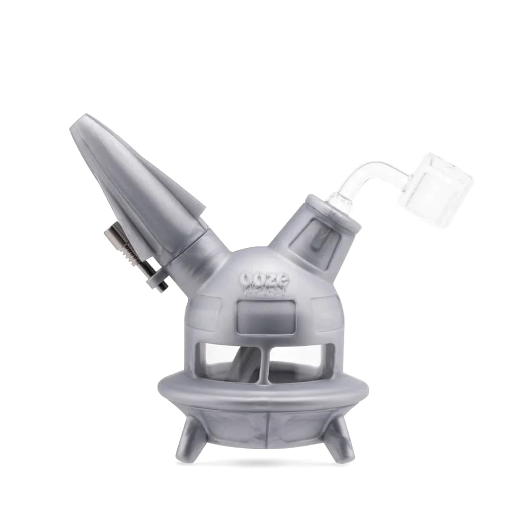 Ooze | UFO Silicone Water Pipe & Dab Straw Resin · Silicone Rig Cannatron