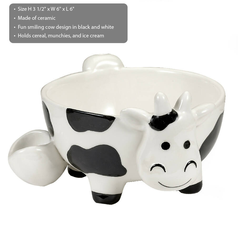 Roast & Toast Cow bowl Mug Pipe Roast and Toast Gifts
