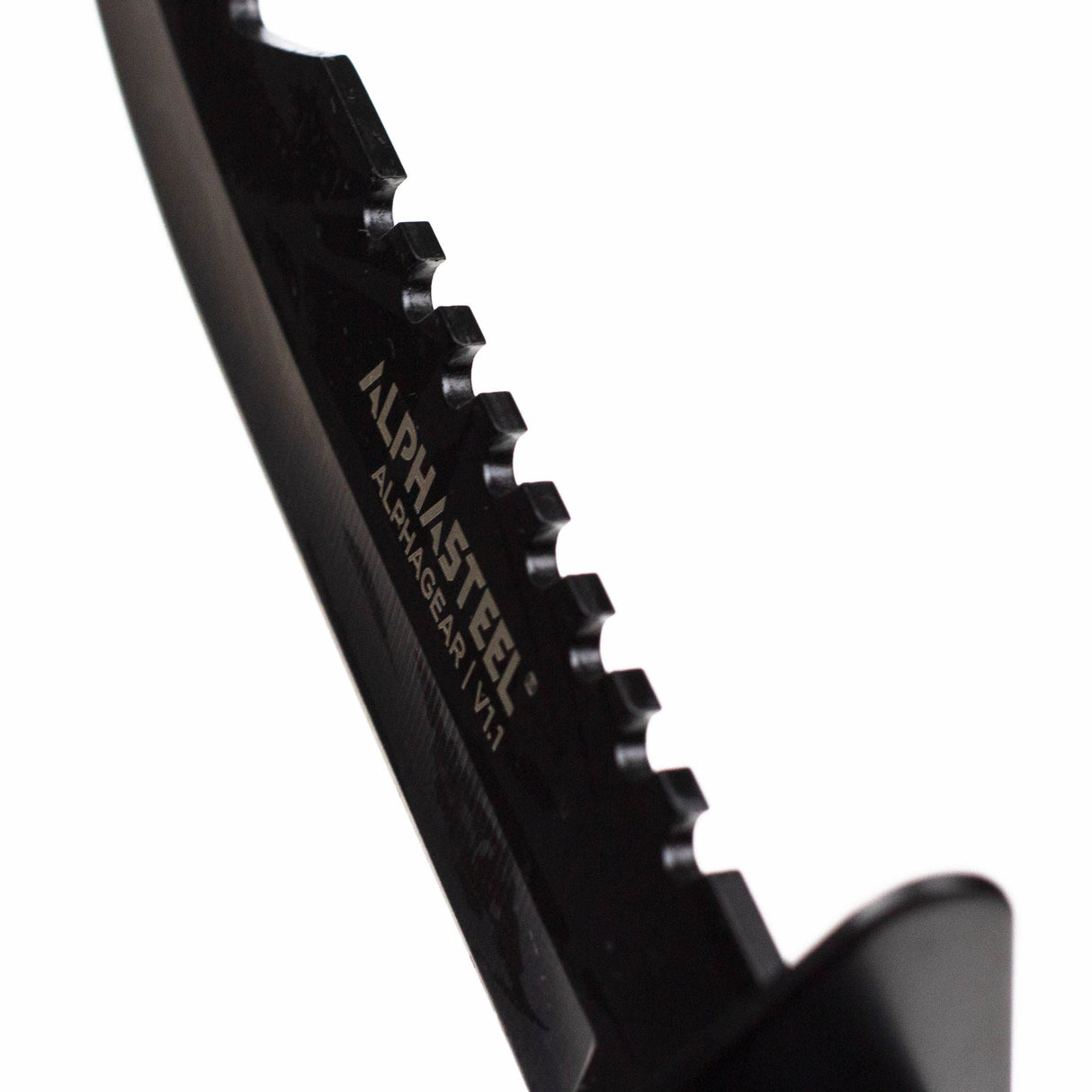 ALPHASTEEL Hunting Knife - Black Survival Fixed Blade Knife JJ Distribution