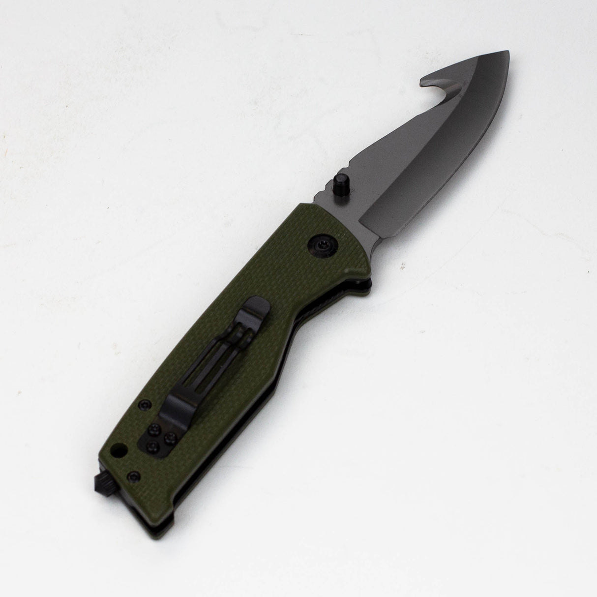 ALPHASTEEL Hunting Knife - Military Fold Folding Knife JJ Distribution