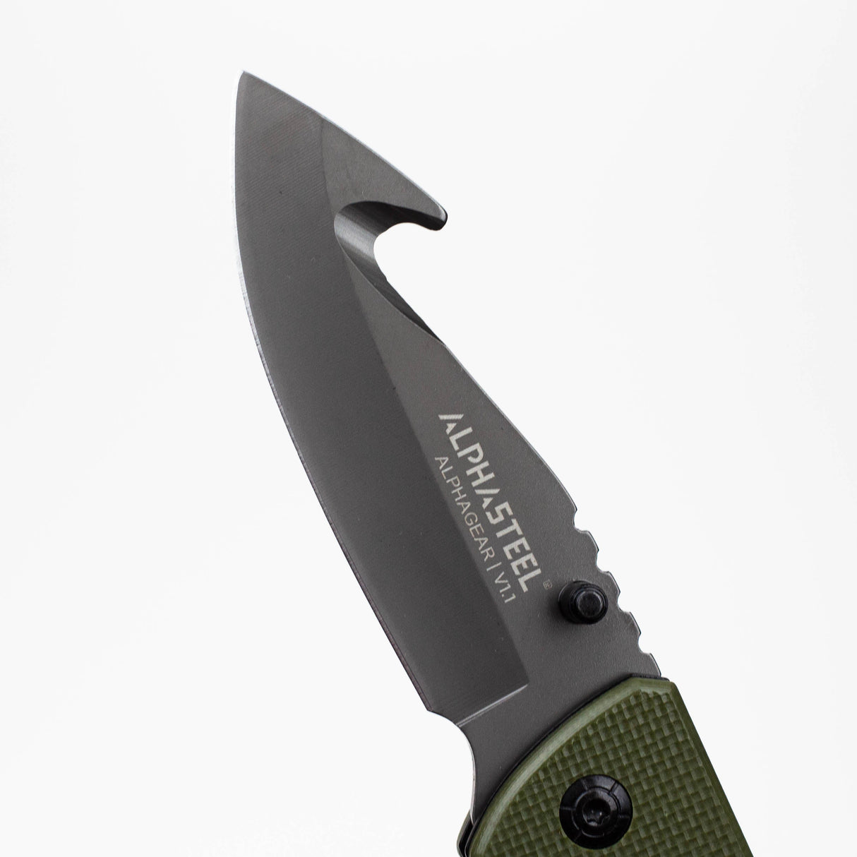 ALPHASTEEL Hunting Knife - Military Fold Folding Knife JJ Distribution