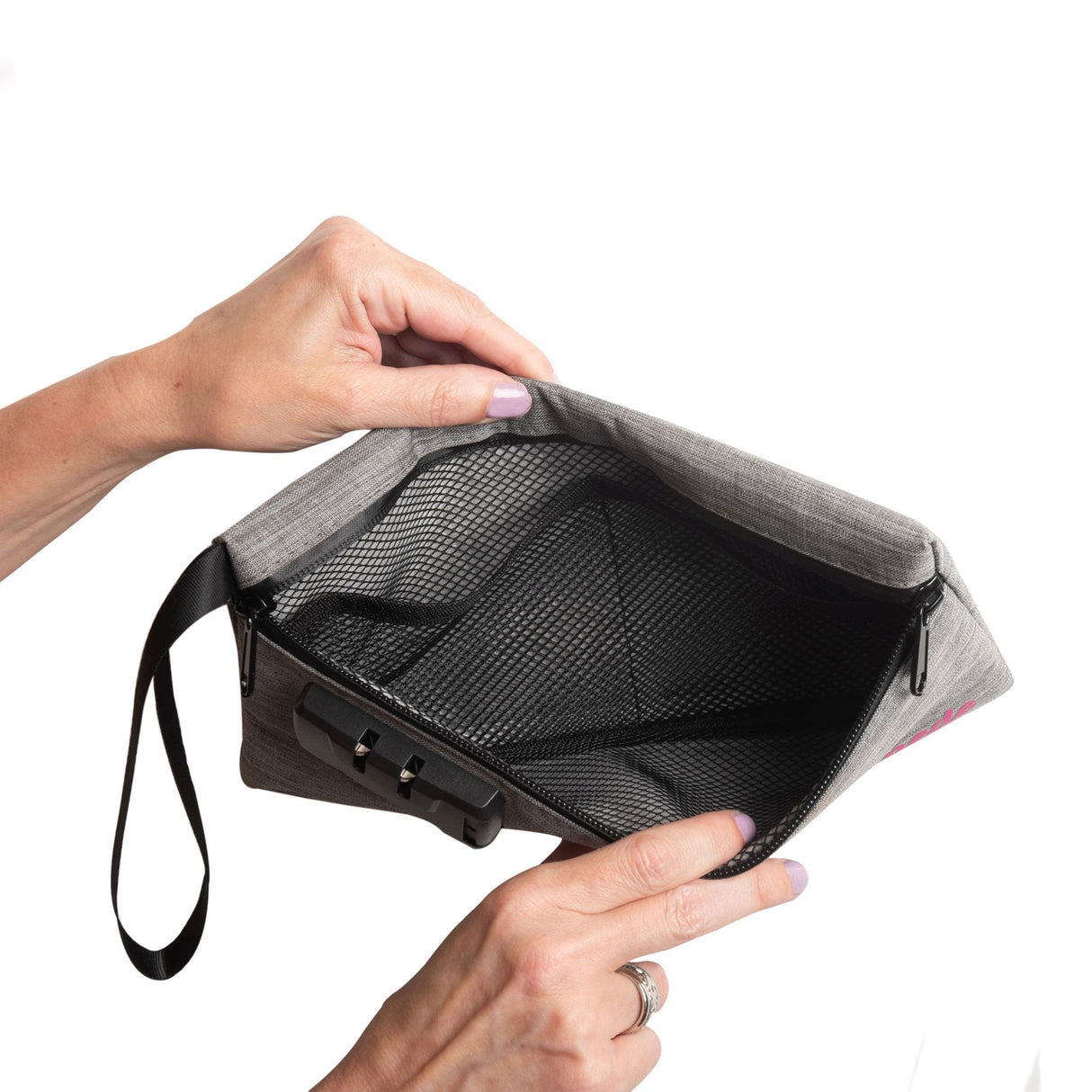 Flower Stampede Lockable Storage Bag, Smell, Odor & Water Resistant Pouch Pouch Flower Stampede