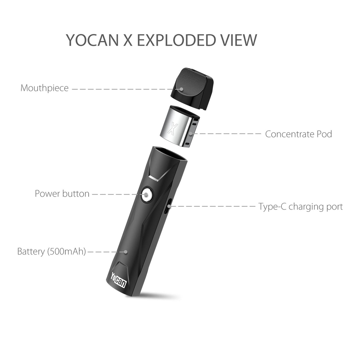 Yocan X vape pen Vaporizer ONE