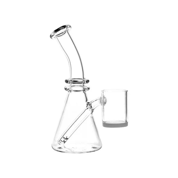 5" Fixed Dab Rig | Clear – Premium Compact Concentrate Rig Glass Rig Small Biz Distributors