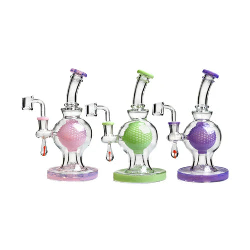 8" Ball Rig – Compact Dab Rig with Quartz Banger Glass Rig Small Biz Distributors