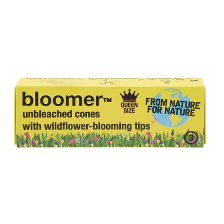 bloomer™ | queen size paper cones - unbleached box of 20 Pre-rolled Cone (Display Pack) bloomer