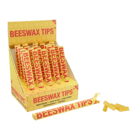 BEESWAX TIPS™ BOX OF 20 Filter Tip bloomer
