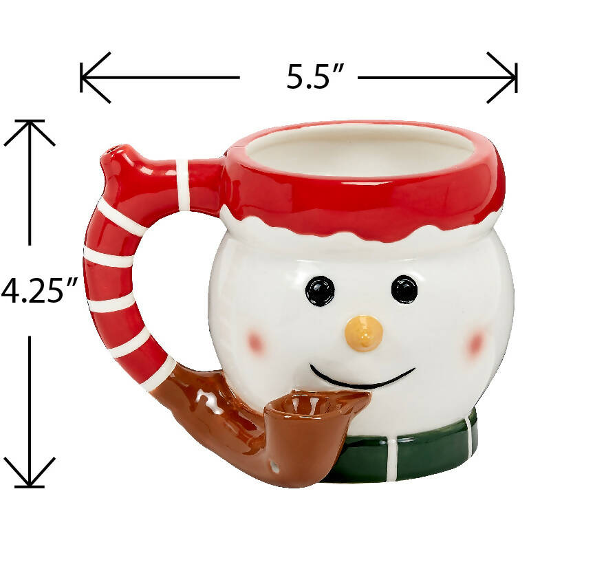 SNOWMAN ROAST & TOAST MUG Mug Pipe Roast and Toast Gifts