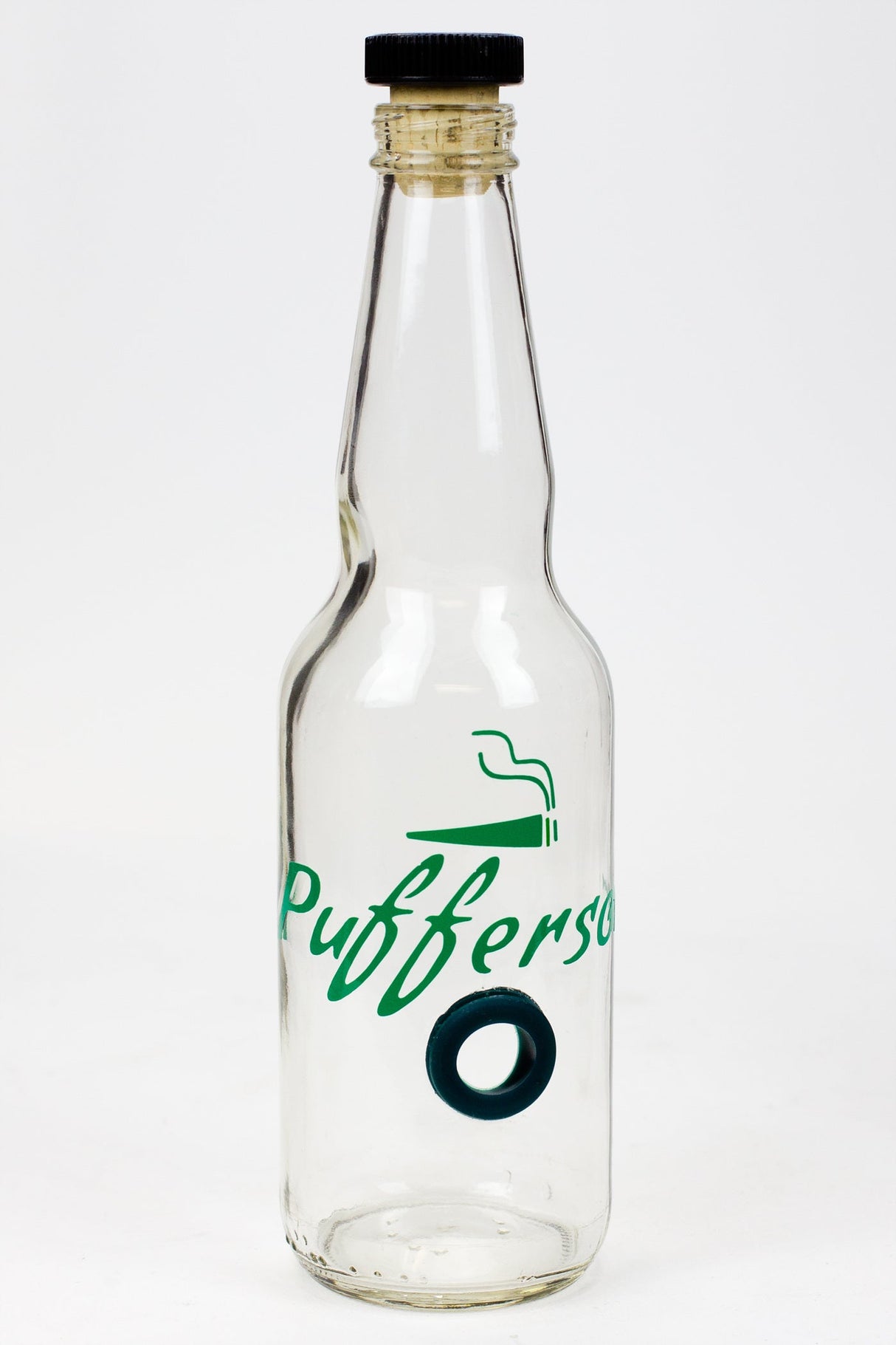 Pufferson Toke Bottle Glass Bong Pufferson Green