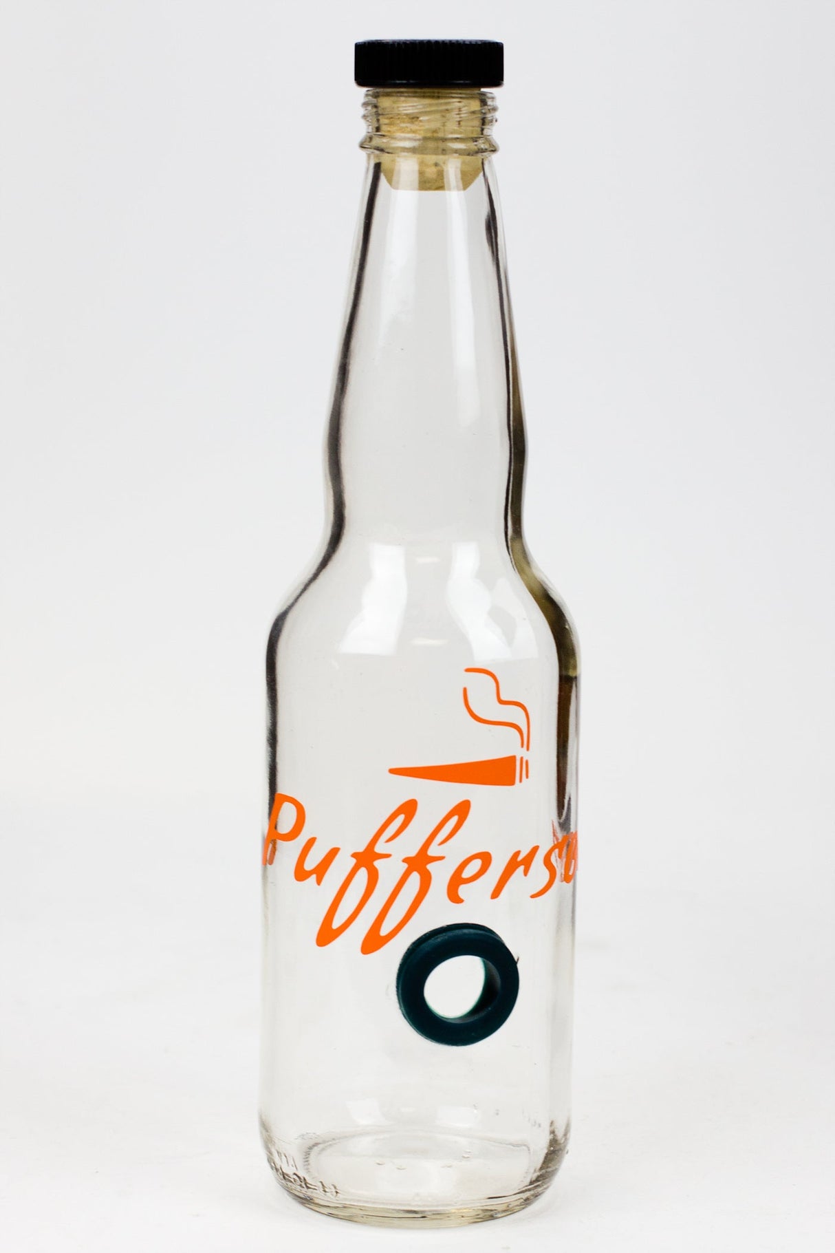 Pufferson Toke Bottle Glass Bong Pufferson Orange