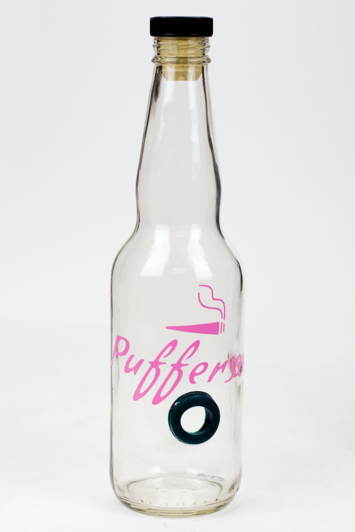 Pufferson Toke Bottle Glass Bong Pufferson Pink