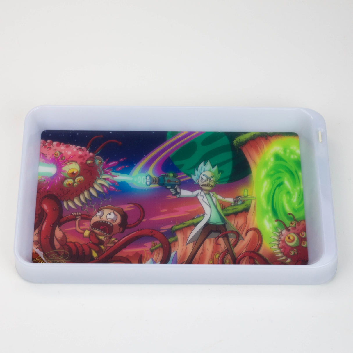 Character 7 Changeable colours LED Rolling Tray Tray JJ Distribution Design 1