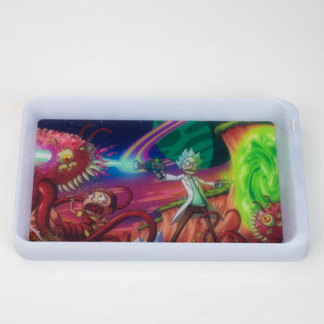 Character 7 Changeable colours LED Rolling Tray Tray JJ Distribution Design 1