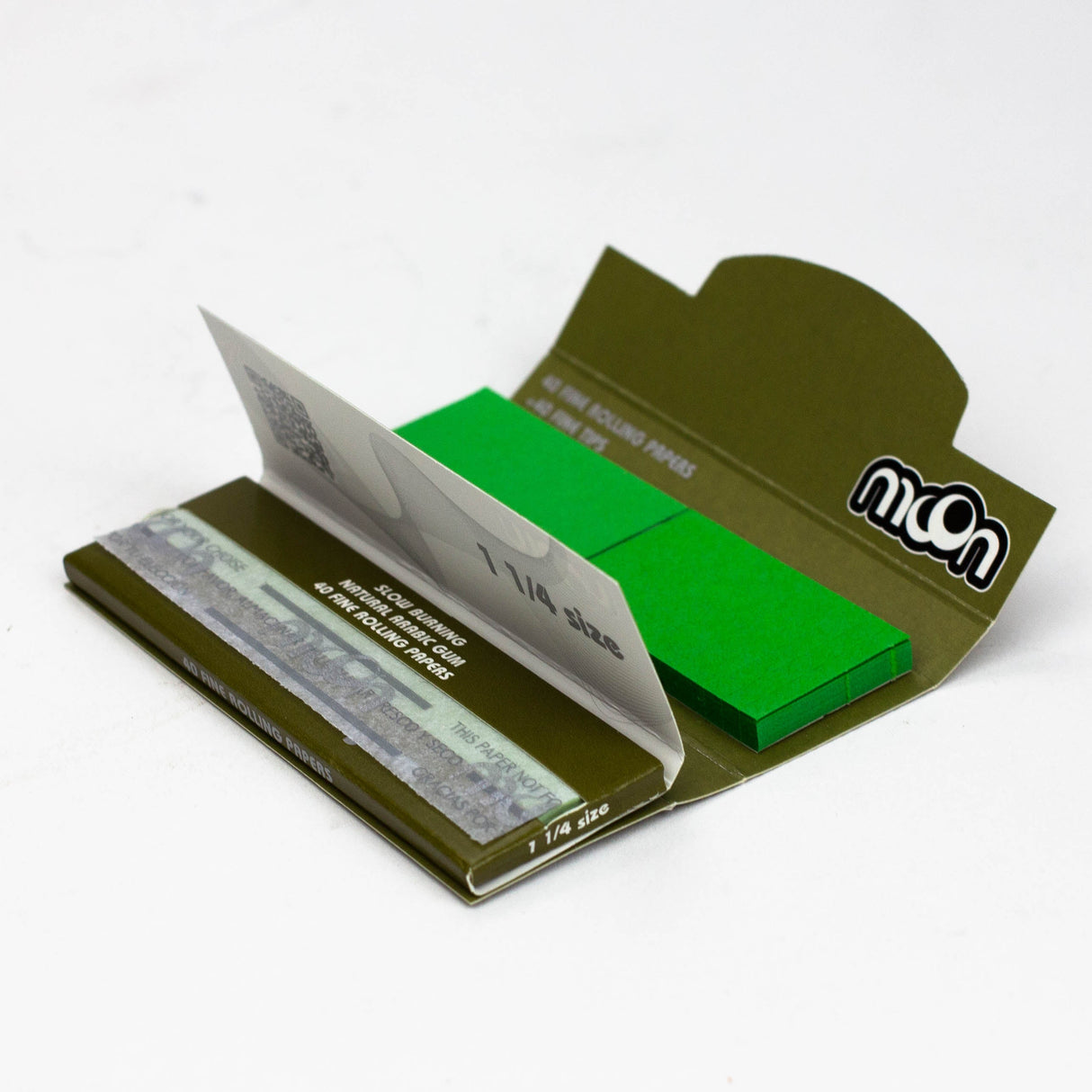 MOON - COLOR GREEN PAPER 1 - 1/4" Size Coast 2 Coast