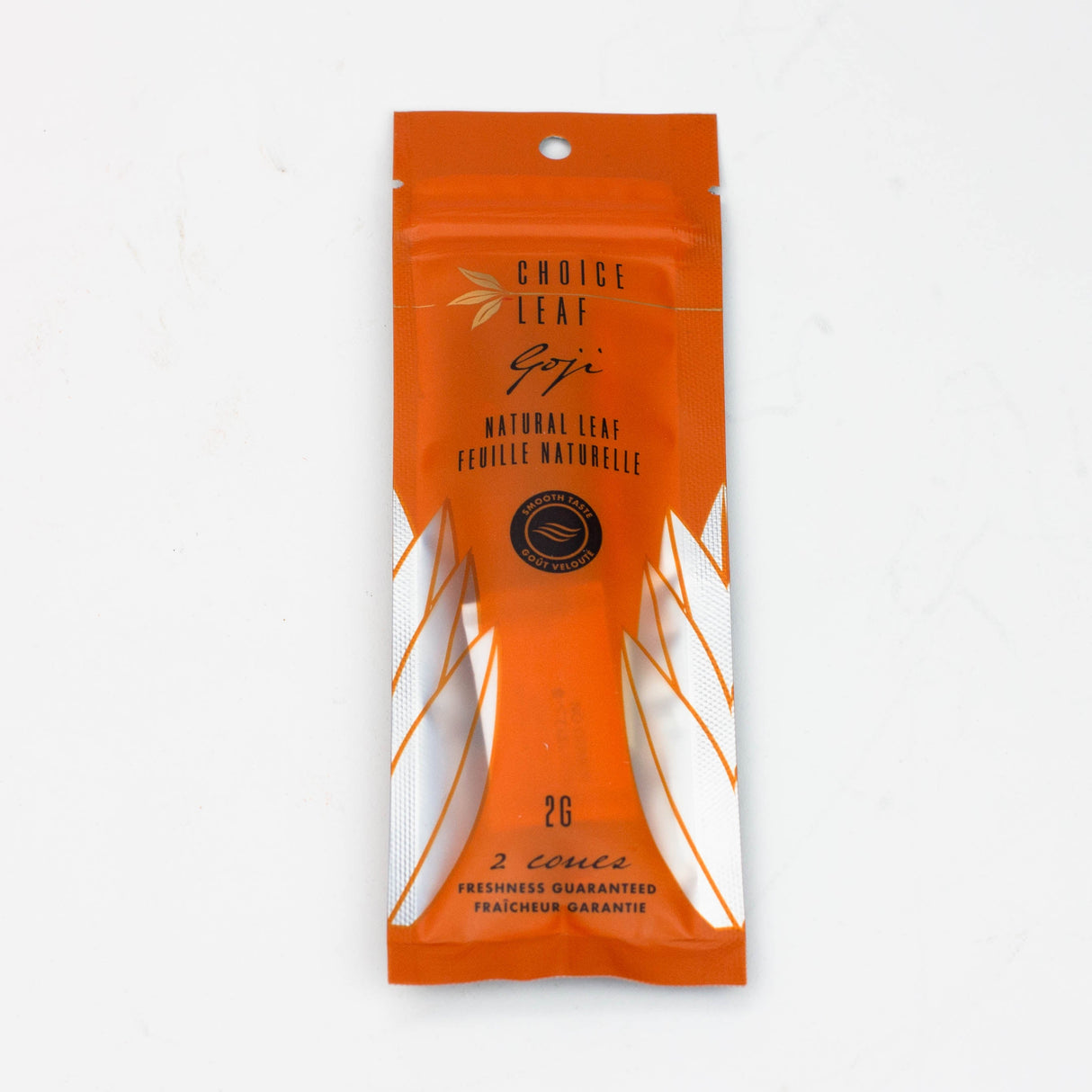 Choice Leaf - Goji Cones (Pack of 2) - Carton of 25 Leaf Wrap ONE