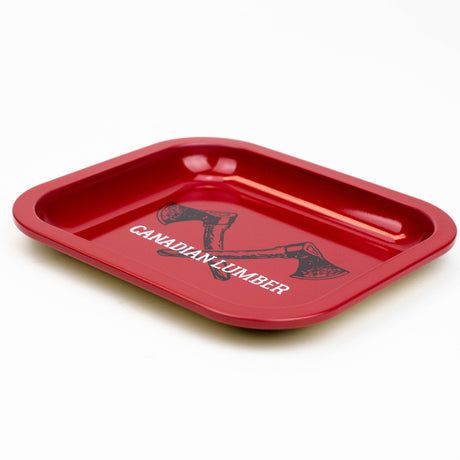 Canadian Lumber - LIL’ RED ROLLING TRAY | SMALL Tray Canadian Lumber