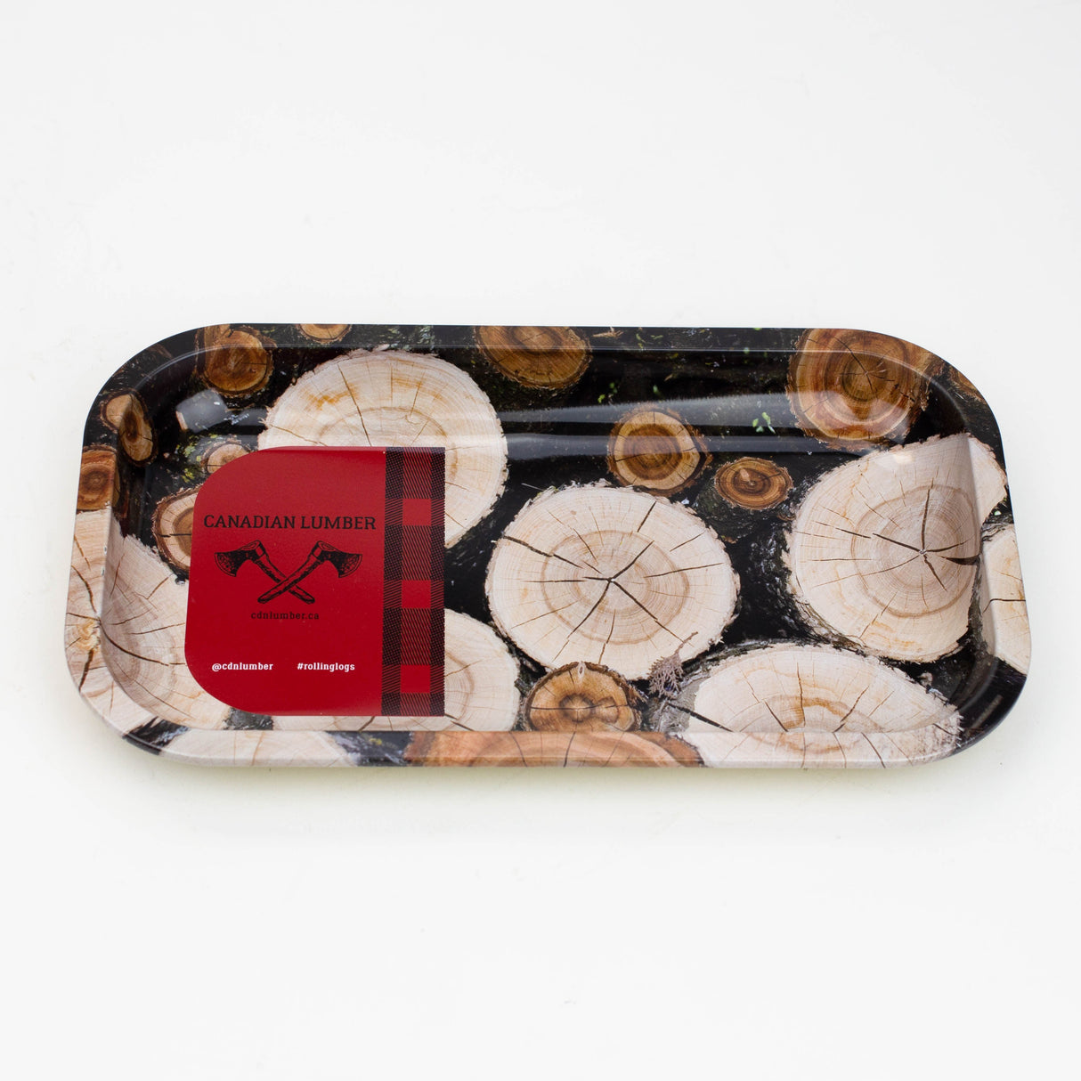 Canadian Lumber - ROLLING TRAY | MEDIUM Tray Canadian Lumber OG LOG PRINT