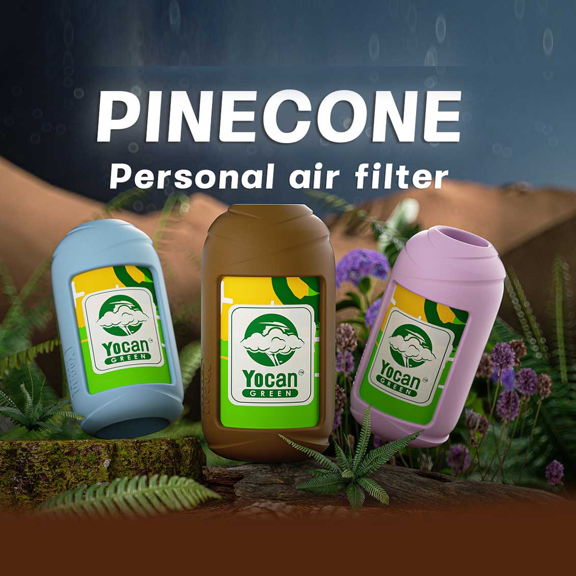 Yocan Green | PINE CONE personal air filter Air Filter ONE