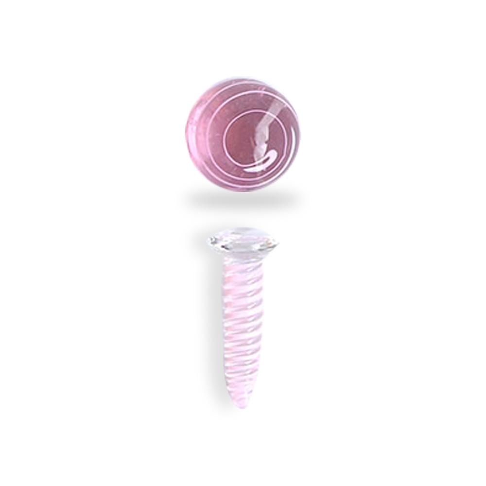 Honeybee Herb - DAB SCREW SETS Cap · Dabber · Insert · Clip · Nail Honeybee Herb Pink