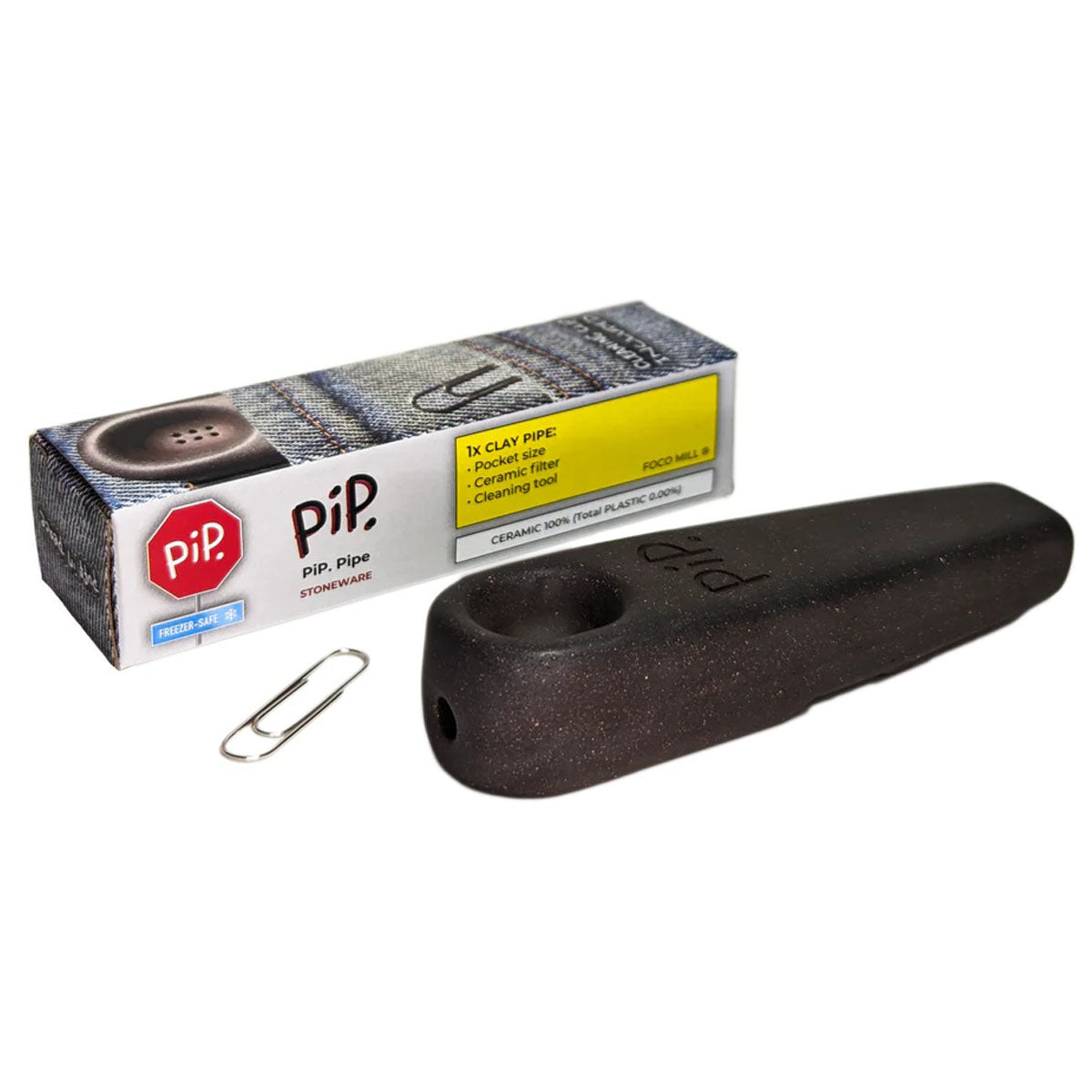 PIP Pipe – Canadian-Made Ceramic Pipe Ceramic Pipe Smoking Cat Distribution
