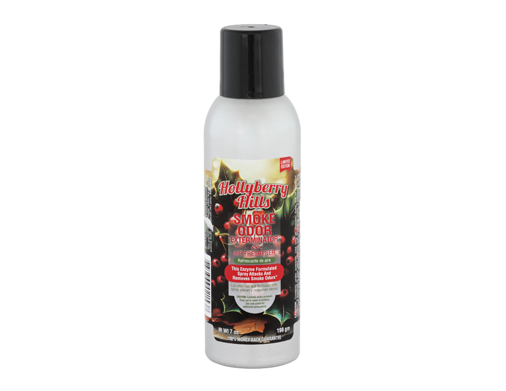 Smoke Odor Exterminator | Air Freshener – 7 oz Odour Eliminator Spray LEHIGH WHOLESALE HOLLY BERRY HILL