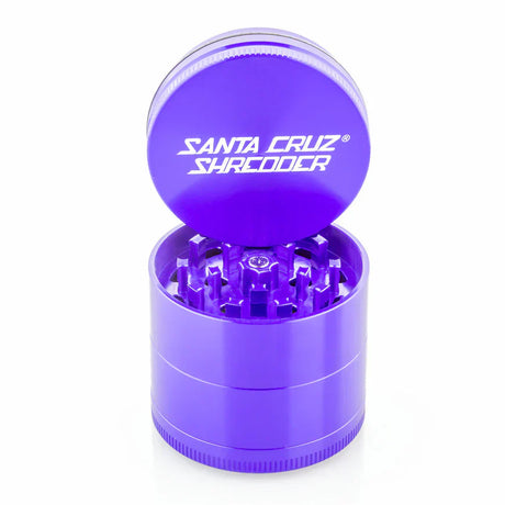 SANTA CRUZ SHREDDER | Medium 4-piece Shredder Regular Grinder Cannatron Purple