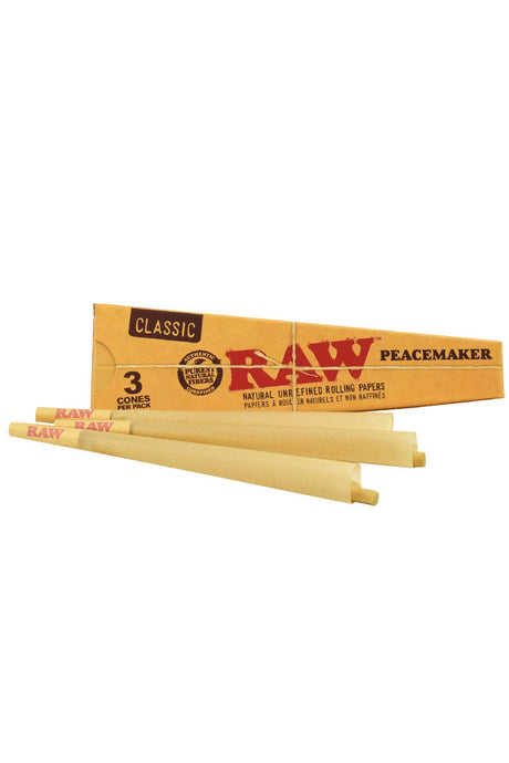RAW CLASSIC PRE-ROLLED PEACEMAKER CONES Pre-rolled Cone (Bulk / Tower) ONE