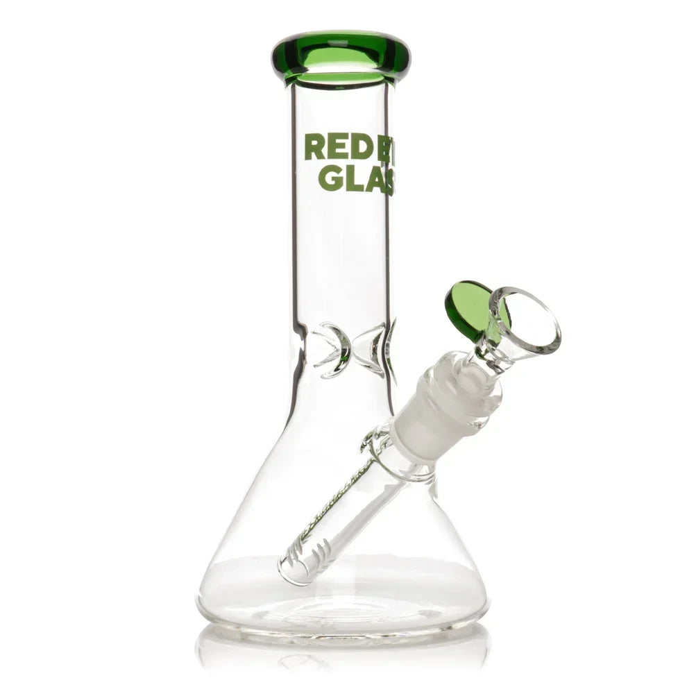 SC Red Eye Glass 8" Beaker Bong with Decorative Gift Box included