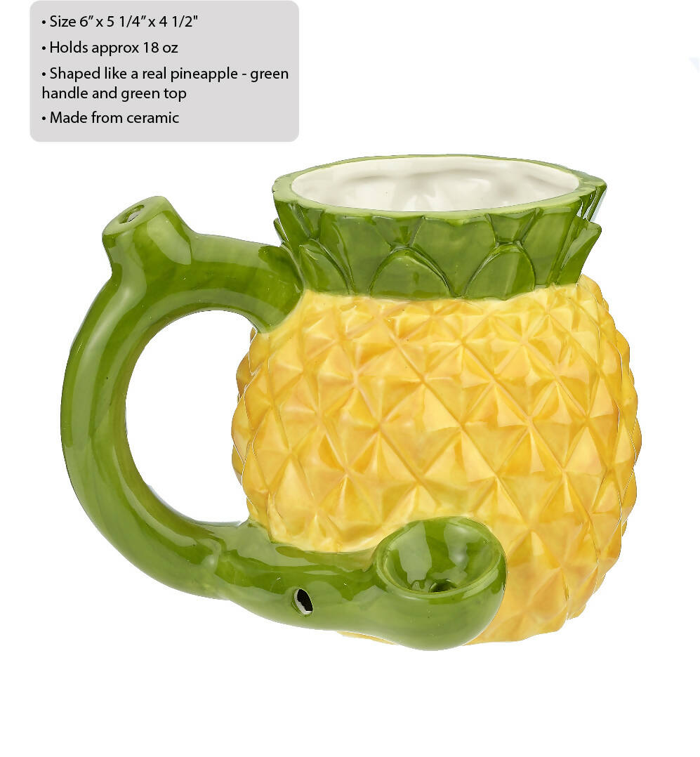 Pineapple Mug Mug Pipe Roast and Toast Gifts