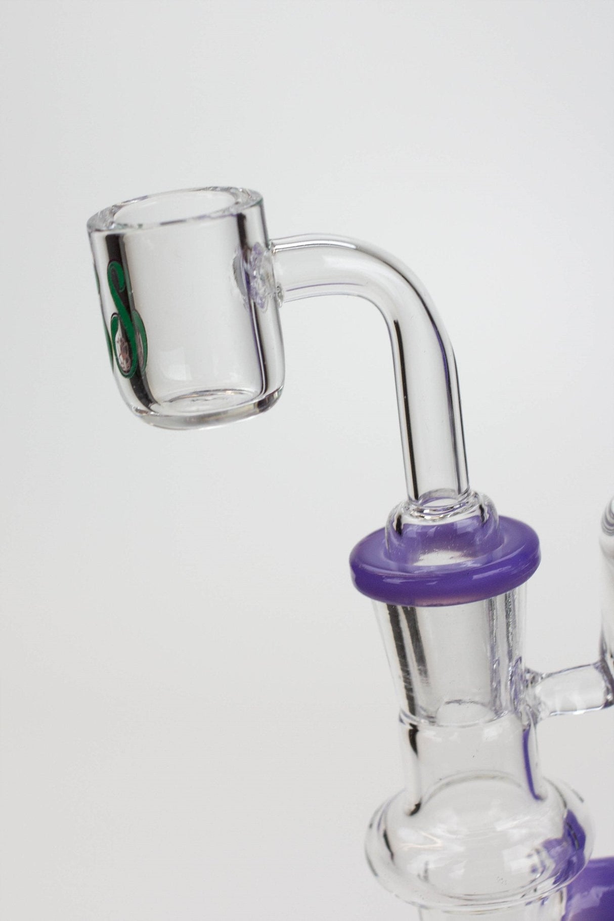 7" SOUL Glass 2-in-1 Double deck recycler bong Glass Bong Canadian Distributor