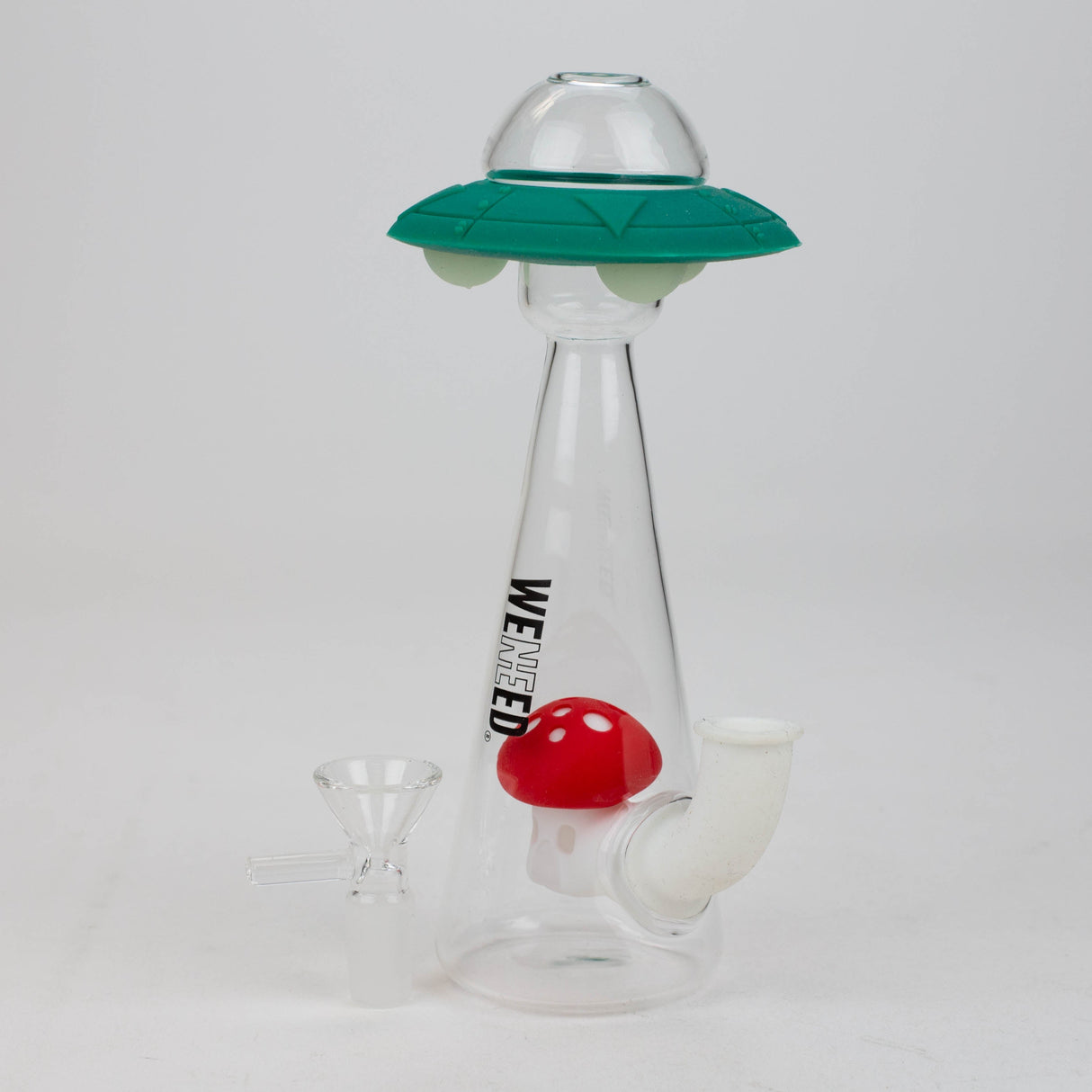 WENEED®- 7.5" Silicone UFO Water Pipe Resin · Silicone · Plastic Bong WENEED®