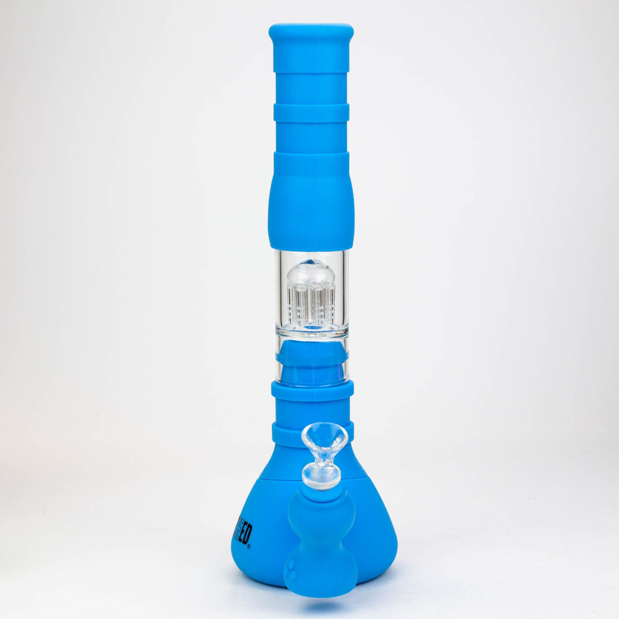 WENEED®-14" Silicone Percolator Water Pipe Resin · Silicone · Plastic Bong WENEED®