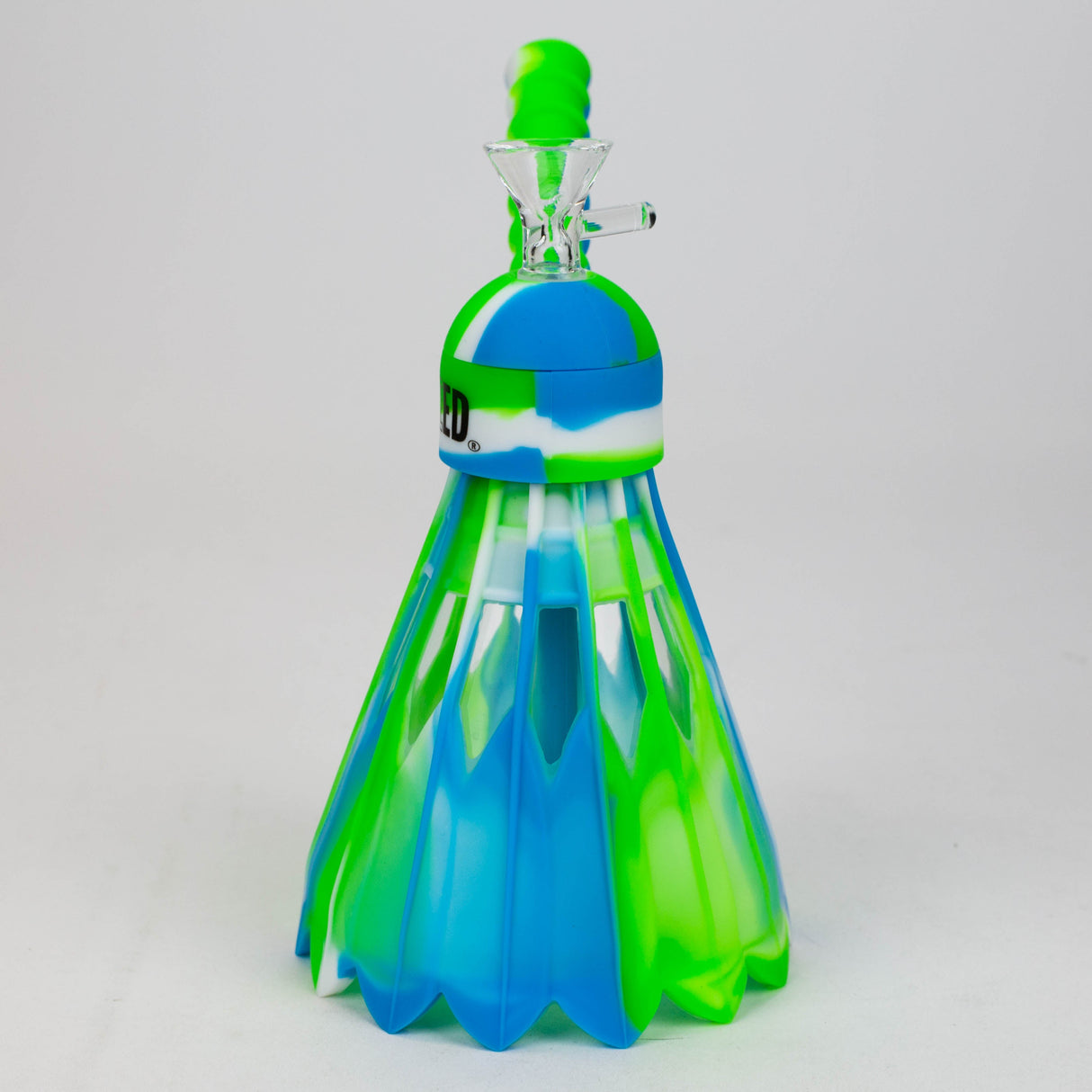 WENEED®- 12" Silicone Badminton Birdie Water Pipe Resin · Silicone · Plastic Bong WENEED®