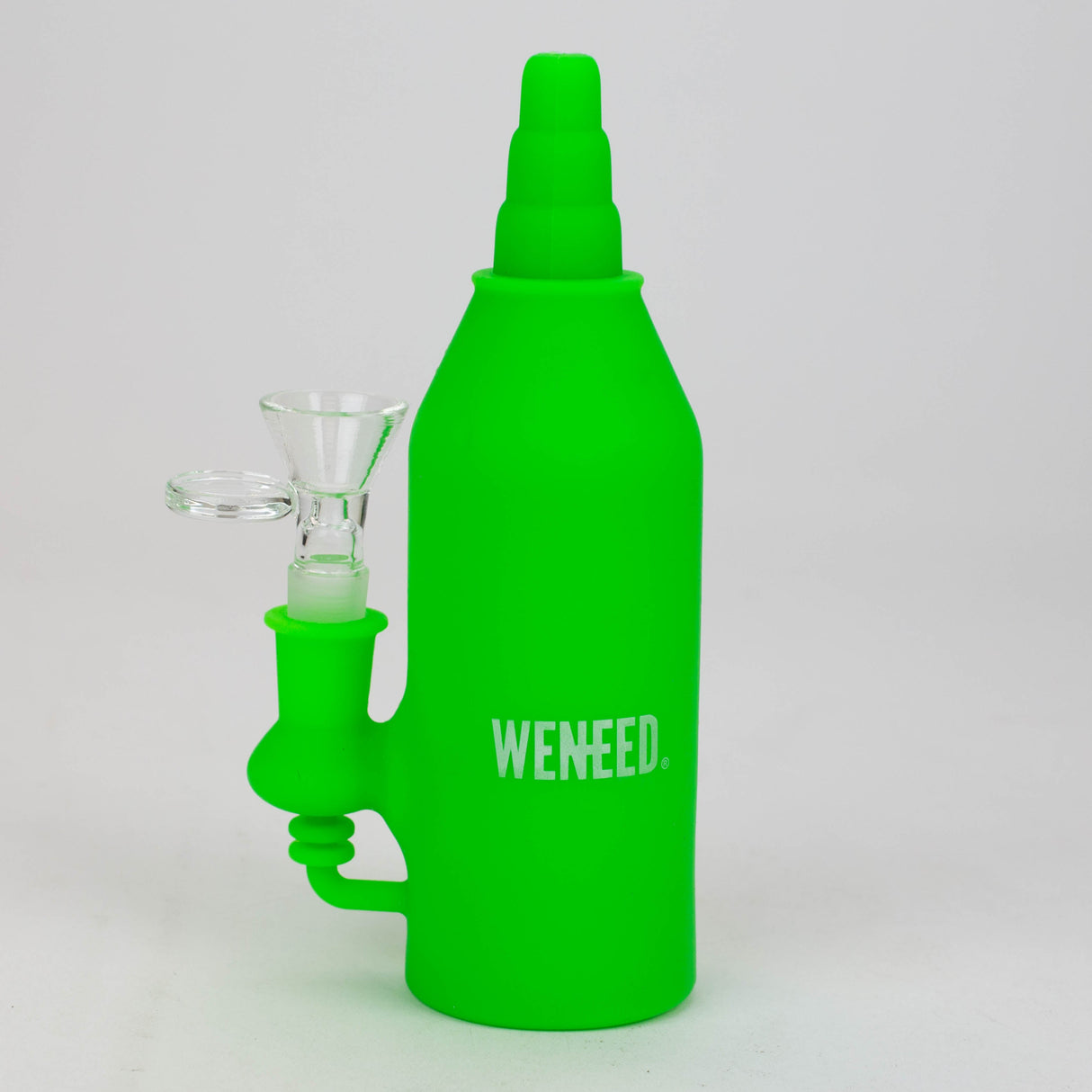 WENEED®- 6.5" Silicone Sriracha Water Pipe Resin · Silicone · Plastic Bong WENEED®