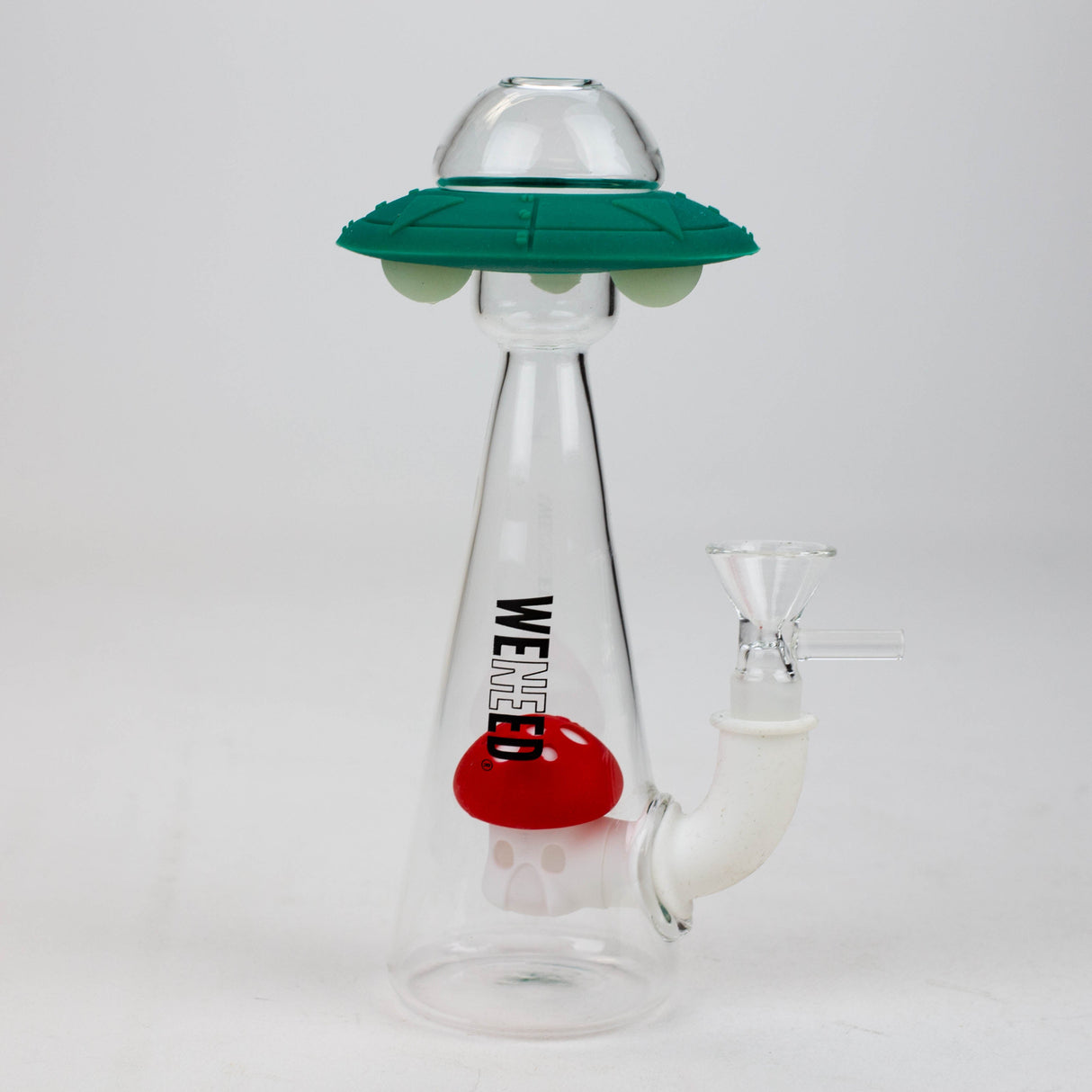 WENEED®- 7.5" Silicone UFO Water Pipe Resin · Silicone · Plastic Bong WENEED®