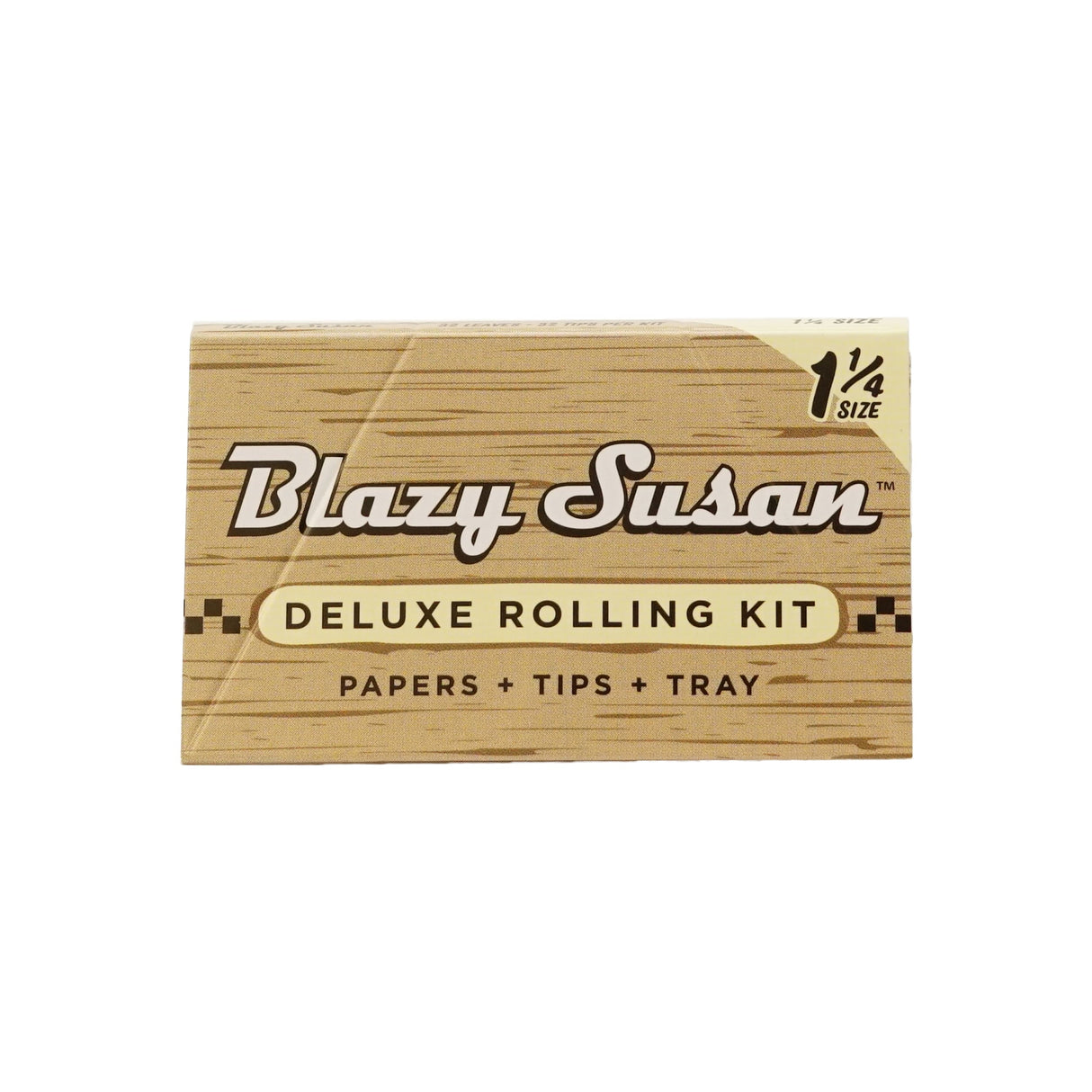 Blazy Susan | Unbleached Deluxe Rolling Kit 1-1/4″ box of 20 1 - 1/4" Size Smoking Cat Distribution